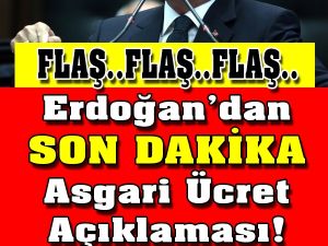 Cumhurbaşkanı Erdoğan'dan Asgari Ücret Sürprizi