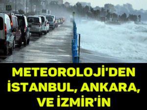 METEOROLOJİ’DEN İSTANBUL, ANKARA, VE İZMİR’İN ARDINDAN 5 İL İÇİN DAHA U-