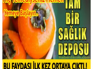 Cennet Hurması Yemenin Vücuda Muhteşem Etkileri! Faydaları Saymakla Bitm