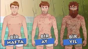 Uzun Süre Duş Yapmazsanız Vücudunuzda Oluşan Tuhaf Şeyler galerisi resim 3
