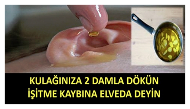 Kulağınıza 2 Damla Dökün İşitme Kaybına Elveda Deyin galerisi resim 1