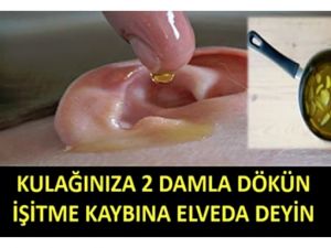 Kulağınıza 2 Damla Dökün İşitme Kaybına Elveda Deyin