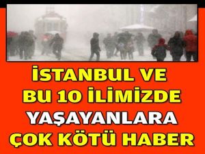 Meteorolojiden yeni kar açıklaması!