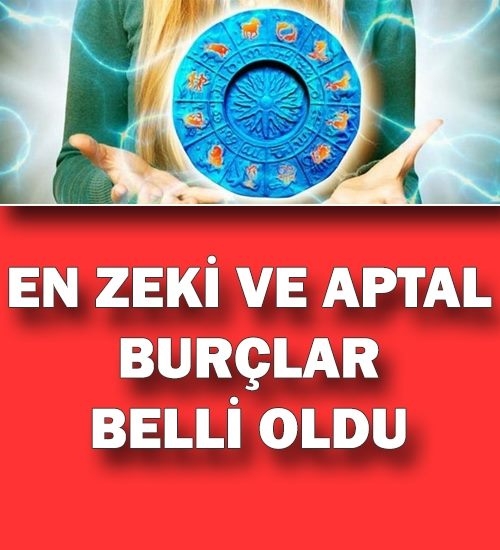 En zeki ve en aptal burçlar belli oldu galerisi resim 1