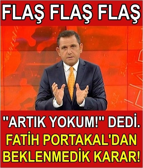 SON DAKİKA: Fatih Portakal'dan Beklenmedik Karar.. galerisi resim 1
