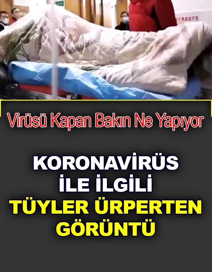 Korona Virüs İle İlgili Tüyler Ürperten Görüntü.. galerisi resim 1