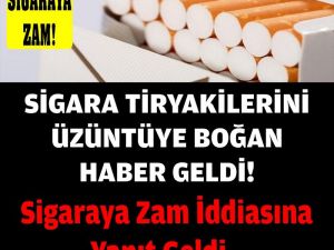 SON DAKİKA: Sigara Tiryakilerini Üzüntüye Boğan Haber Geldi..