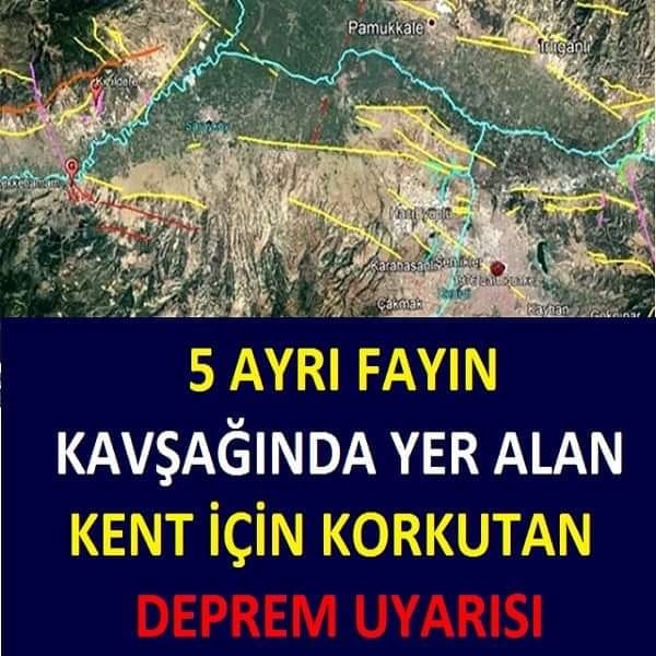 5 AYRI FAYIN KAVŞAĞINDA YER ALAN KENT İÇİN KORKUTAN DEPREM UYARISI galerisi resim 1