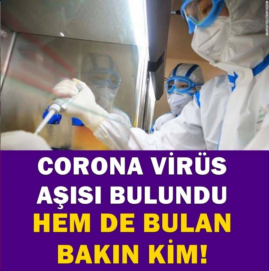 AŞI BULUNDU SEVİNDİREN HABER galerisi resim 1