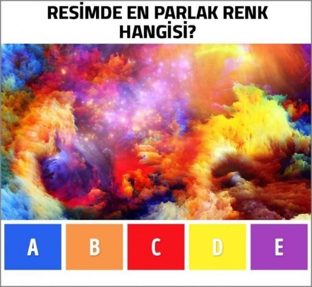 Zihinsel Yaşınızı Ortaya Çıkaracak Bir Renk Testi galerisi resim 16