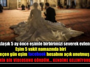 Eşimin bir videosunu gördüm.. Kendime gelemiyorum!