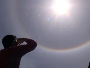 Doğa olayı, bölge halkını şaşırttı