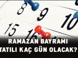 Ramazan Bayramı'nda