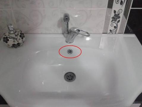 Lavabolarda bu delik sizce ne işe yarıyor ? galerisi resim 3