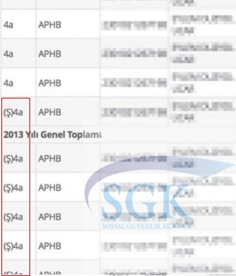 Hizmet Dökümünde Bu Harf Varsa Emekliliğiniz İptal Olabilir galerisi resim 5