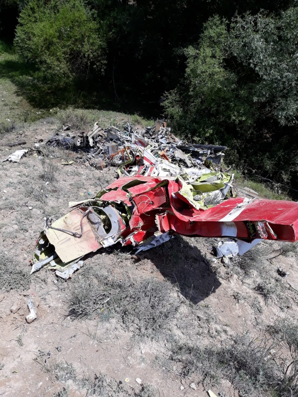 Ankara’da Uçak Düştü galerisi resim 3