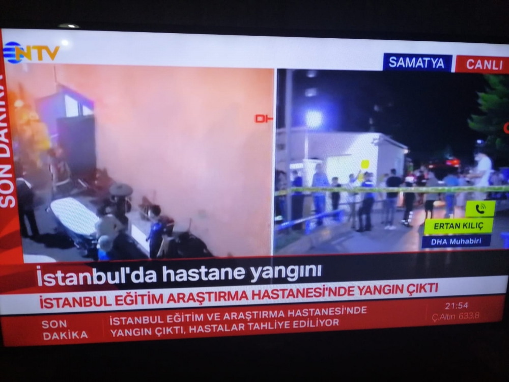 Son dakika… İstanbul’da hastanede yangın! Hastalar tahliye ediliyor galerisi resim 1