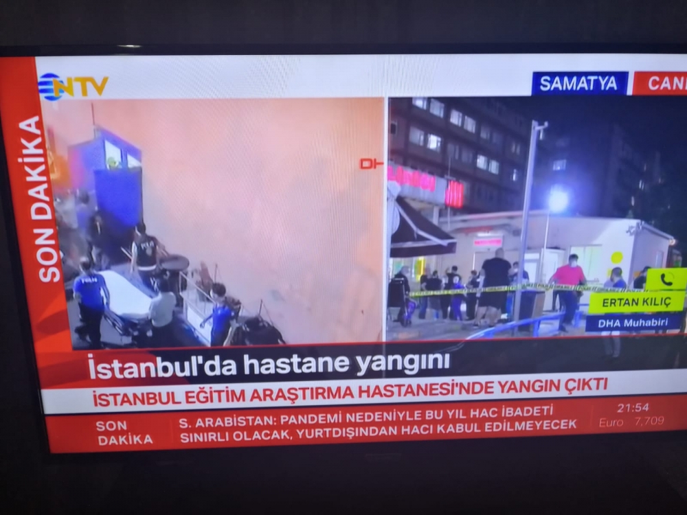 Son dakika… İstanbul’da hastanede yangın! Hastalar tahliye ediliyor galerisi resim 2