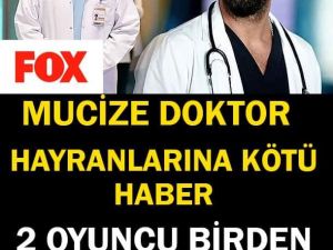 Doktor Dizisi Ekibinden İki İsim Daha Eksiliyor