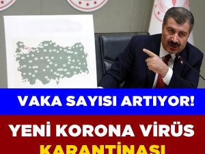 Vaka Sayısı Artıyor Yenı̇ Korona Karantı̇nası Kararı