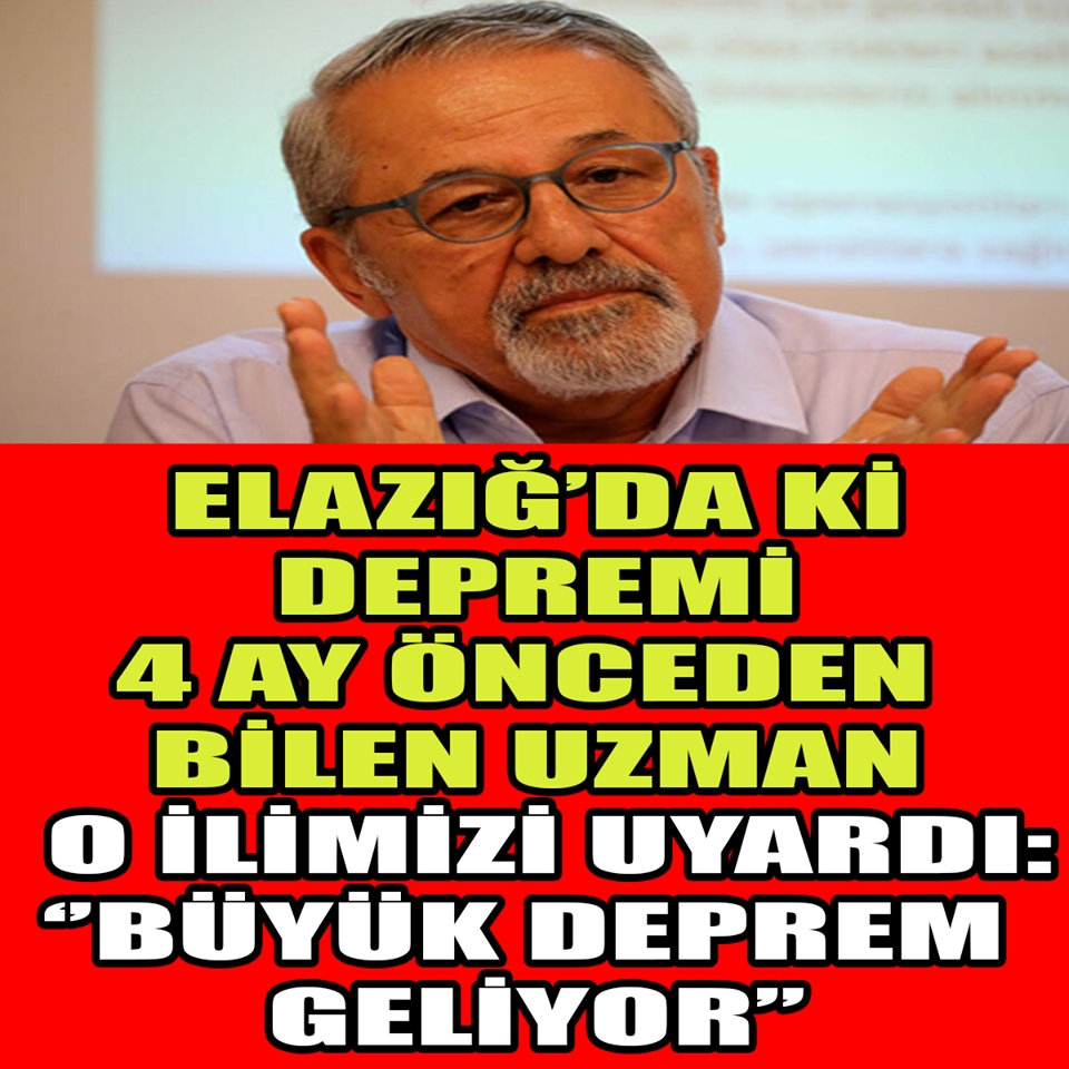 Deprem Uzmanından Açıklama galerisi resim 1