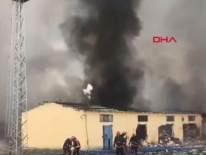 Sakarya Hendek'te havai fişek fabrikasında patlama
