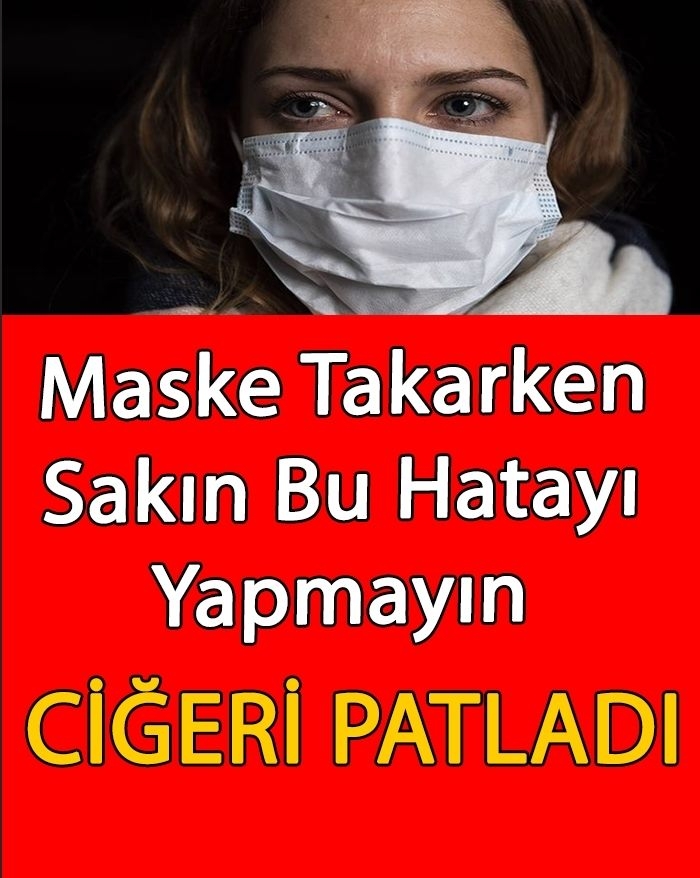 Maske Takarken Sakın Bu Hatayı Yapmayın galerisi resim 1