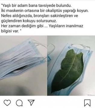 MASKEYİ SAKIN BÖYLE TAKMAYIN galerisi resim 2