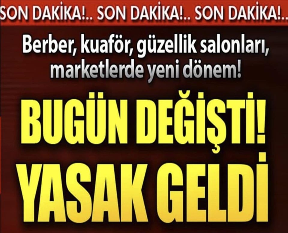 KUAFÖR VE MARKETLERDE YENİ DÖNEM BAŞLADI galerisi resim 1