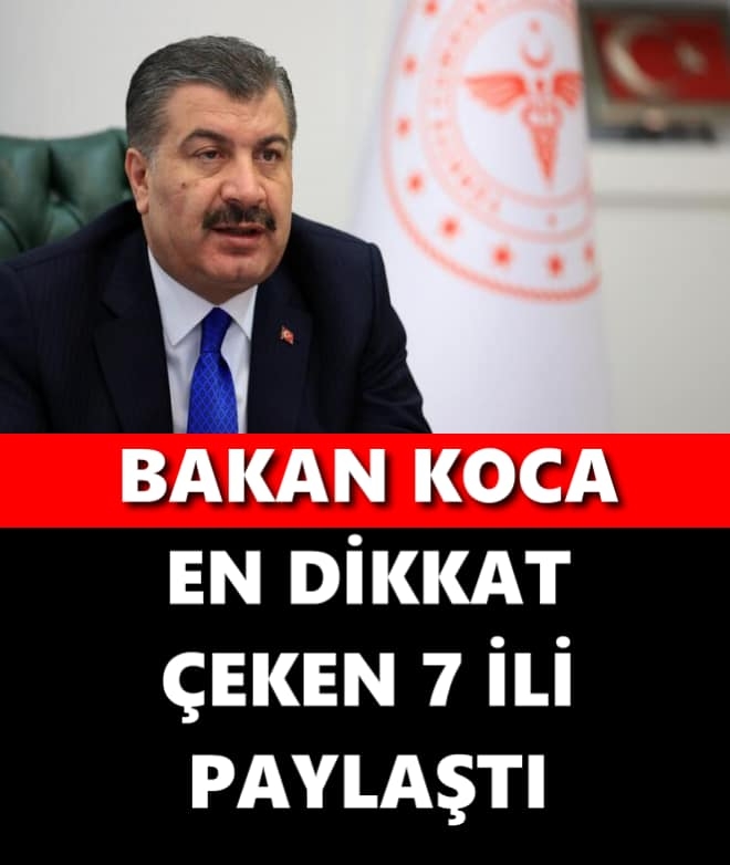 Sağlık Bakanı En Dikkat Çekici 7 İli Paylaştı galerisi resim 1