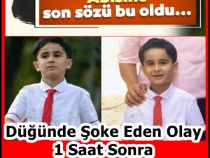 Düğünde ‘Abi Beni Bir Şey Isırdı’ dedi Hayatını Kaybetti