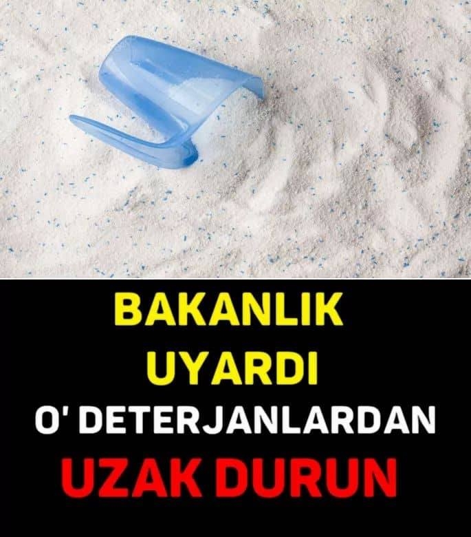 O DETERJANLARDAN UZAK DURUN galerisi resim 1