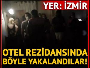Otelde Böyle Yakalandılar