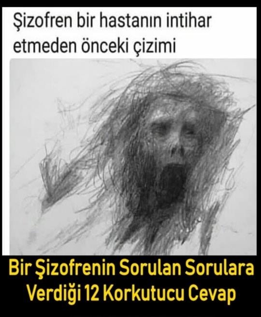 Bir Şizofrenin Yazdığı O Yazı galerisi resim 1
