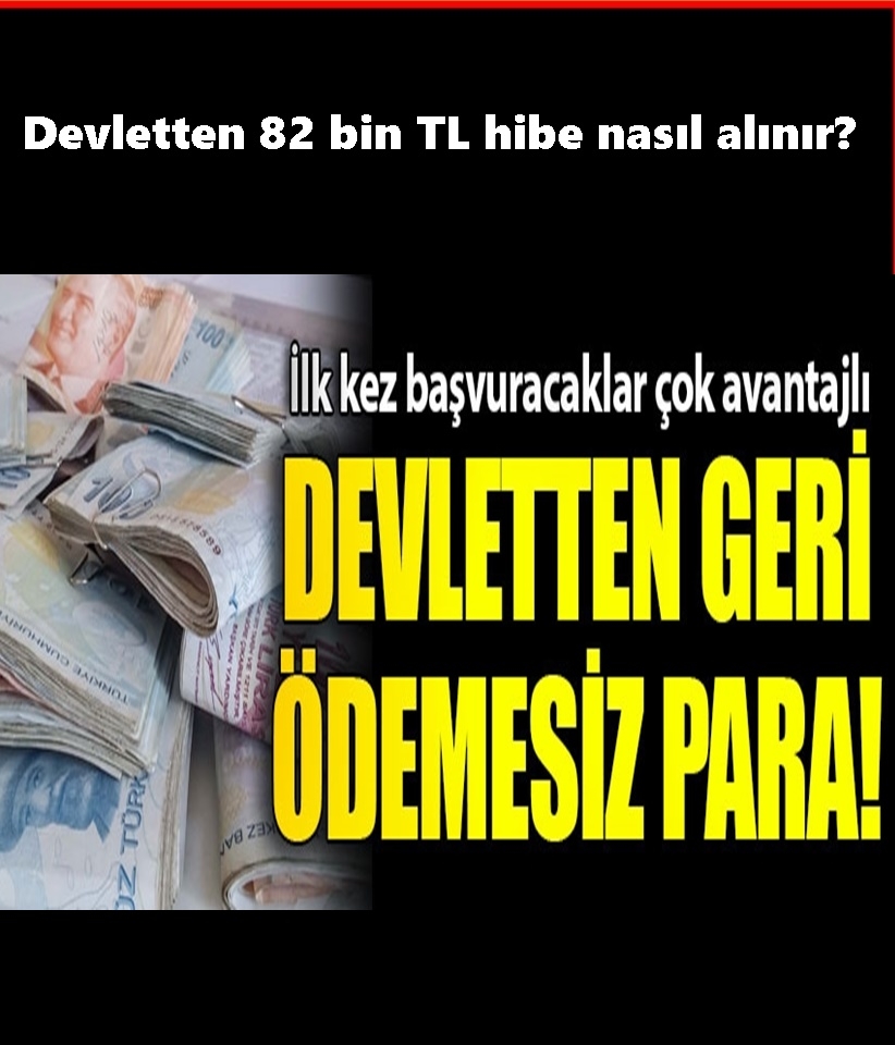Devletten 82 bin TL hibe nasıl alınır? galerisi resim 1