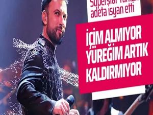 Tarkan 'Yüreğim kaldıramıyor artık' deyip i-syan etti