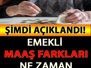 Emekli MAAŞ FARKLARI Ne Zaman Yatacak?