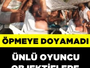 Güzel Oyuncu İle Aşk Yaşıyor! Öpmeye Doyamadı