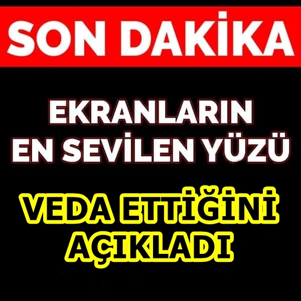 "Artık dizilerde yokum" Dedi galerisi resim 1