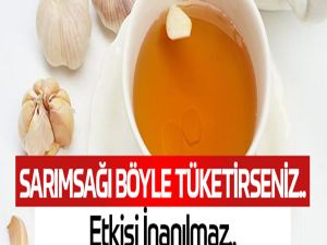 2 Diş Kuru Sarımsağı Kaynatıp