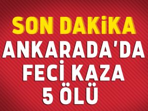 Ankara-Konya karayolunda f-eci kaza