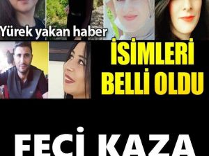 Bugünkü Kazadan Vefat Edenlerin İsimleri