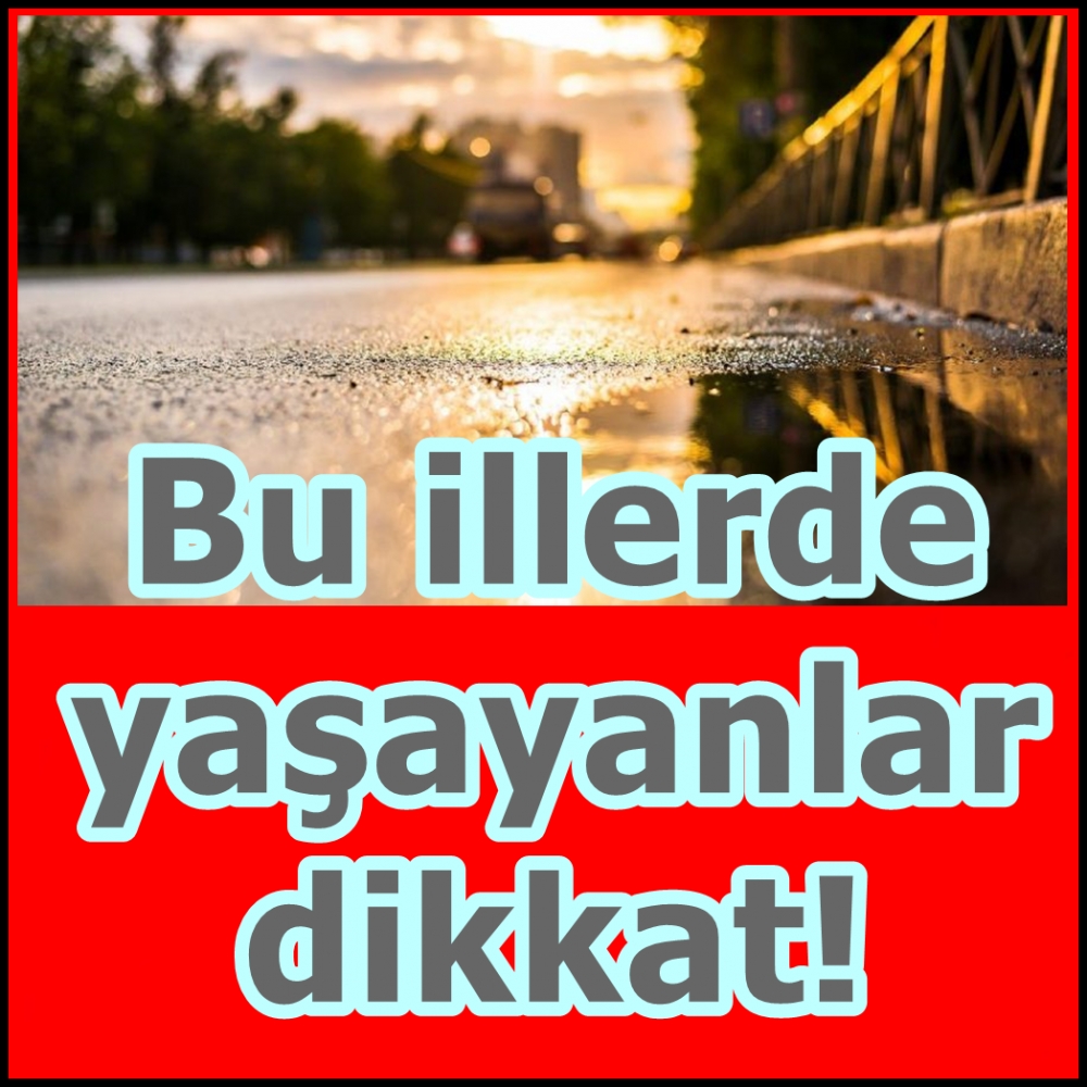 Meteoroloji kuvvetli yağış ve sıcak hava için uyardı galerisi resim 1