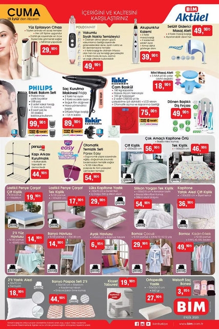 Bim 18 Eylül 2020 Aktüel İndirimli Ürünler Kataloğu galerisi resim 3