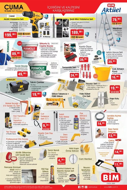 Bim 18 Eylül 2020 Aktüel İndirimli Ürünler Kataloğu galerisi resim 5
