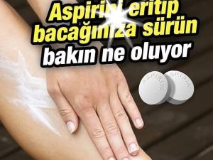 Bunu Eritip Bacağınıza Sürün Ne Oluyor?