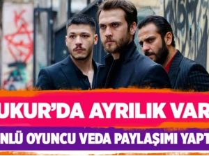 Çukur'da sürpriz ayrılık! Ayrılığı Instagram'dan duyurdu