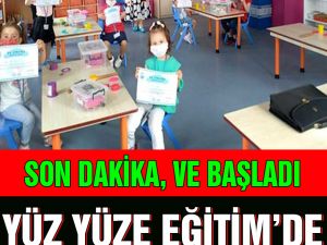Yüze Yüze Eğitimde Yeni Dönem