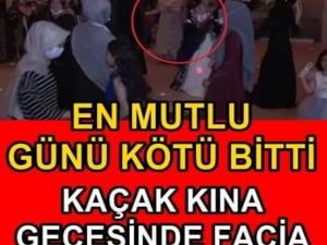 Kaçak Kına Gecesinde Bir Anda Yere Yığıldı