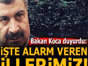 İŞTE ALARM VEREN İLİMİZ